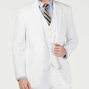 TOMMY HILFIGER MODERN SUIT JACKET BLAZER (SMALL 40 Reg) WHITE (NEW) $300